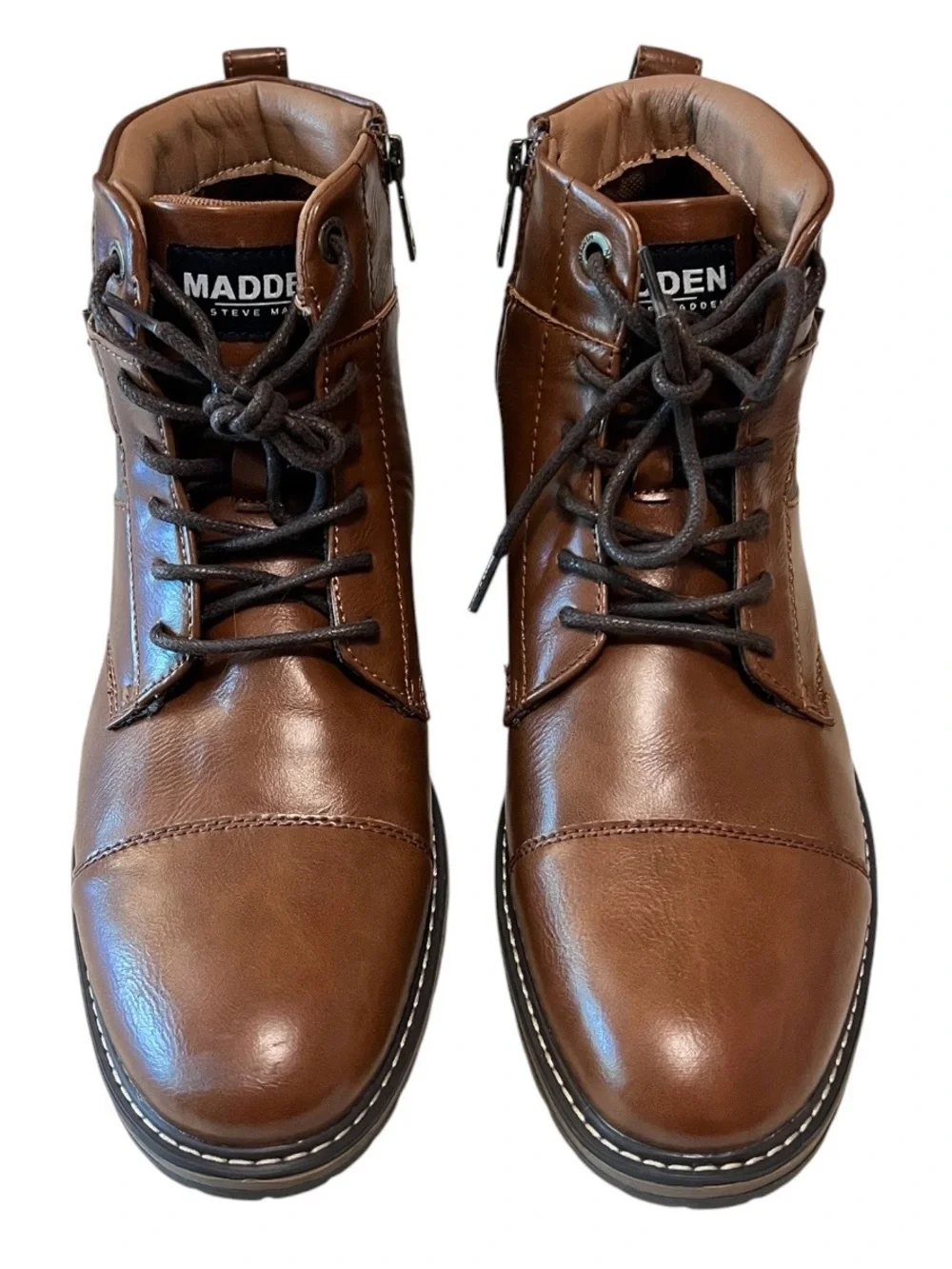 Madden By Steve Madden Men’s Lace-up Combat Boots